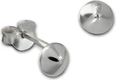 Image de SilberDream Boucles d'oreilles pour femmes Argent 925 Rivet rond 5mm SDO8210J