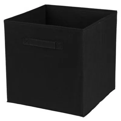 Produktbild von Aufbewahrungsbox Textil, schwarz 31x31x31cm