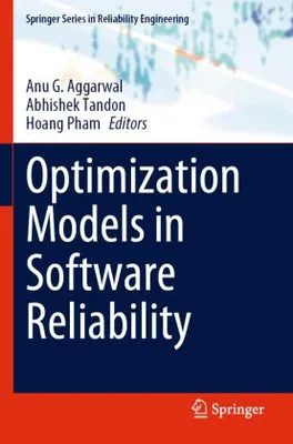 Produktbild von Optimization Models in Software Reliability