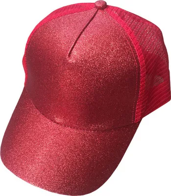 Produktbild von Schimmernde Kappe in Rot für Damen KP4267