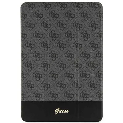 Produktbild von Guess Stripe Allover Schutzhülle Cover für Apple iPad 10.2 2020 / 2021 Schwarz