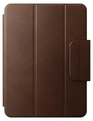 Produktbild von Leather Folio case Apple iPad Pro 11 (2025) M5 / (2024) M4 - Braun