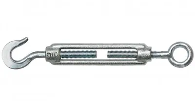 Produktbild von Seilspanner Spannschloss Drahtspanner verzinkt M10 Öse + Haken