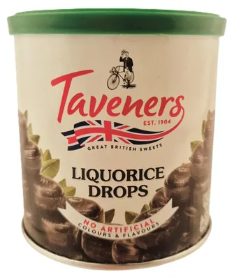 Produktbild von Taveners Licorice Drops 200g