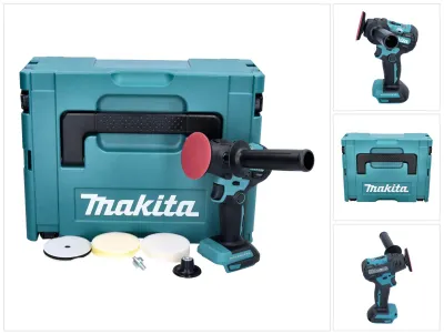 Zdjęcie produktu dla Makita DPV 300 ZJ polerka akumulatorowa 18 V 50 / 80 mm bezszczotkowa + Makpac - bez akumulatora, bez ładowarki
