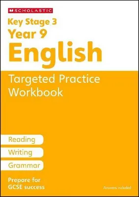 Obrázok produktu pre KS3 Year 9 English Targeted Practice Workbook with answers.