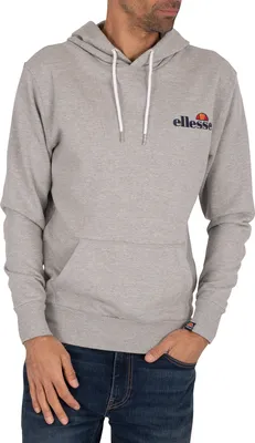 Produktbild von Ellesse Herren Primero Pullover Hoodie, Grau L