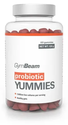 Productafbeelding van GymBeam - Probiotica Yummies, 60 capsules, kersensmaak