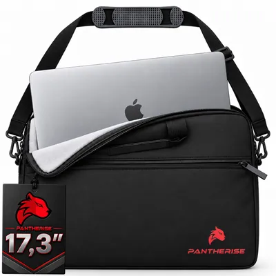 Produktbild von Pantherise Laptop Tasche 17.3 Zoll Hülle Sleeve Notebook Case Schwarz