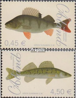 Produktbild von Briefmarken Finnland - Aland 2008 Mi 289-290 (kompl.Ausg.) gestempelt Fische