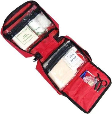 Produktbild von Erste-Hilfe-Set für Erwachsene - Rot Einheitsmaß 16027000 Unisex