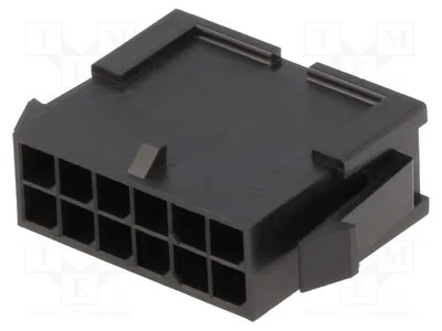 Obrázek produktu pro 1x konektor 3,0 mm, samice, pro propojení kabelů, PIN: 12 43020-1200, konektor Signteck