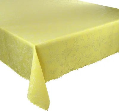 Produktbild von Fleckenresistente Tischtücher Blumen Z-2950Gelb 80x80 cm