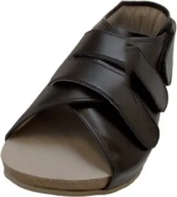 Produktbild von Dynamics Hallux-Valgus-Schuh, Synthetik schwarz>>>>Gr. 39/40 links