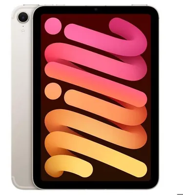 Image de Apple iPad mini 8.3 (A17 Pro, 2024) WiFi + Cellular 128 GB lumière stellaire 21.1 cm8.3 pouces() Apple A17 Pro