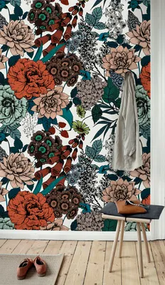 Produktbild von Coloray Fototapete 312x219 cm Latextapete Magicstick - Vintage Rosen Rosengarten