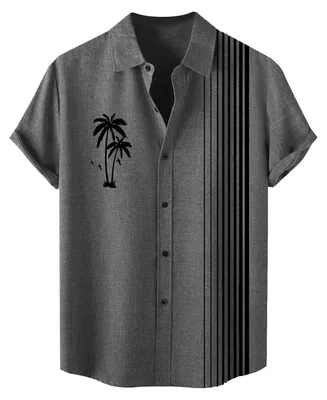 Produktbild von Tropisches Hawaiihemd mit Knopfleiste
