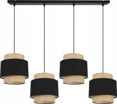Produktbild von Hängelampe, Deckenleuchter, Lampenschirm, Boho Juta