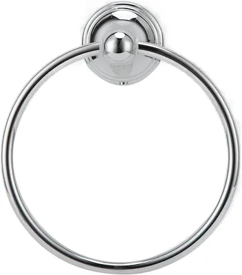 Immagine prodotto di Portasciugamani da parete, in acciaio inossidabile, stile retrò, cromato, per bagno, cucina o camera da letto