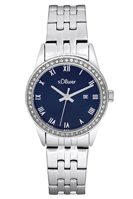 Image de s.Oliver Montre Femme Montre en acier inoxydable Argent 2033562
