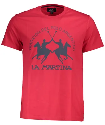Immagine prodotto di La Martina Herren Kurzarm T-Shirt Rot