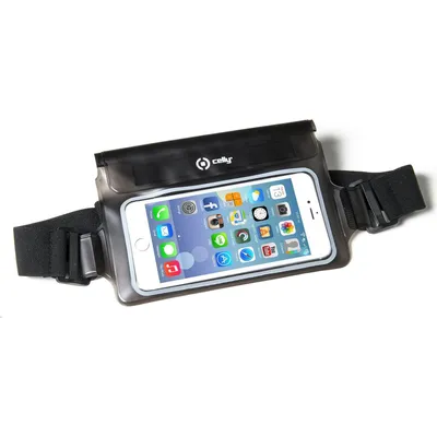 Image de Celly SPLASHBELTBK coque de protection pour téléphones portables 14,5 cm (5.7") Étui -sac-banane Noir