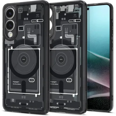 Obrázok produktu pre Spigen Ultra Hybrid Zero One (MagFit), Ochranný obal, Samsung, Galaxy S25 Edge, 17 cm (6.7"), Čierna