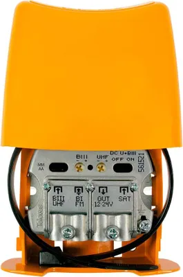 Zdjęcie produktu dla Televes 561521, DC, 12 - 24 V, -5 - 45 °C, 88 mm, 42 mm, 79 mm