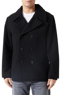 Productafbeelding van Schott NYC Seacoat herenjas, zwart, maat XL