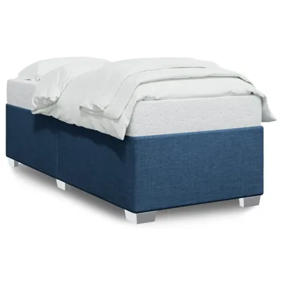 Obrázek produktu pro vidaXL Rám postele bez matrace modrý 80x200 cm látka