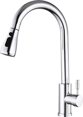 Produktbild von Mischbatterie Fontastock Chrom Edelstahl Keramik C-Form