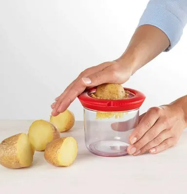Produktbild von Betty Bossi Kartoffelreibe »Rösti Maker«, Kunststoff Edelstahl mit diesem Kartoffelschneider backen Sie die beste Rösti und Co.