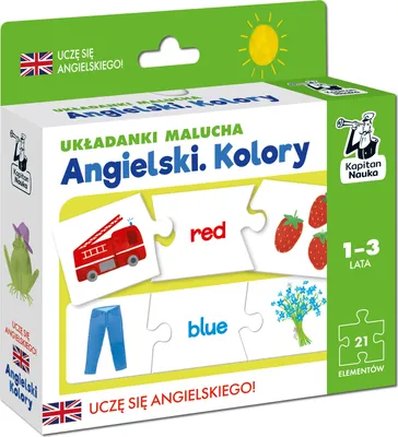 Produktbild von Kapitän Lernen Englisch Farben 1–3 Jahre – Monika Karpińska