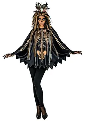Produktbild von W WIDMANN MILANO Party Fashion - Kostüm Poncho für Erwachsene