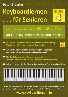 Produktbild von Keyboardlernen für Senioren (Stufe 4)