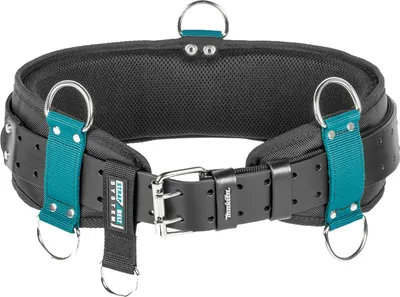 A professional studio shot of a padded work belt.