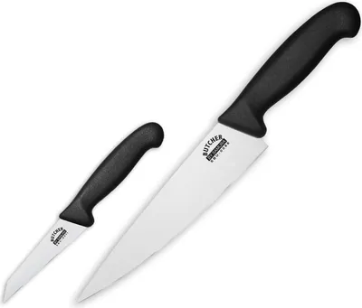 Zdjęcie produktu dla Samura Professional Butcher Knife Duo: Zestaw noży ze stali japońskiej i noży szefa kuchni zapewniający kulinarną precyzję i doskonałość