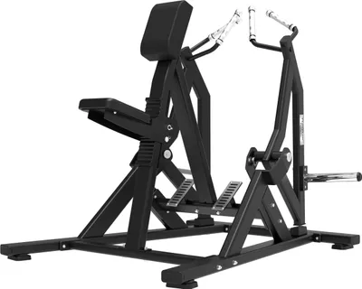 Produktbild von Tunturi Platinum Seated Row Kraftstation – Fitnessmaschine für Rückentraining – Plate Loaded Homegym – 200 kg Maximales Gewicht – V-Serie