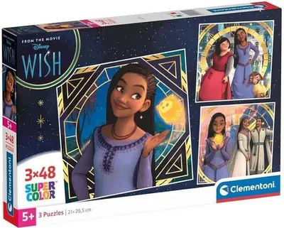 Zdjęcie produktu dla Disney Wunschpuzzle 3x48Stü ck