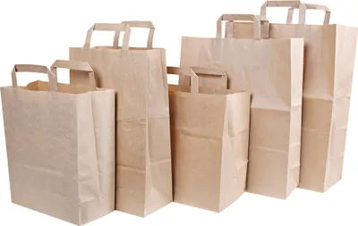 Produktbild von NATURE Star Papier-Tragetasche Strong 320 x 120 x 400 mm braun 250 Stück