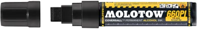 Produktbild von Molotow COVERSALL Marker 660PI 15mm, signal black