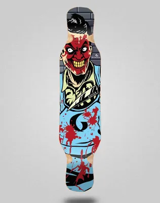 Productafbeelding van Longboard Skateboard Deck 46x10