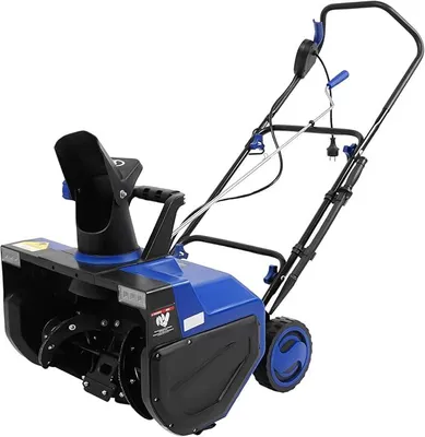 Productafbeelding van Elektrische sneeuwfrees met een 2400W motor, een werkbreedte van 56 cm, een sneeuwopruimdiepte van 33 cm, een 180° draaibare sneeuwuitwerpslang, dubbele LED-verlichting en een elektrische sneeuwschuiver