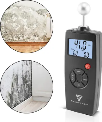 Obrázok produktu pre Profesionálny merač vlhkosti STAHLWERK FM-100 ST s hĺbkou merania 40 mm