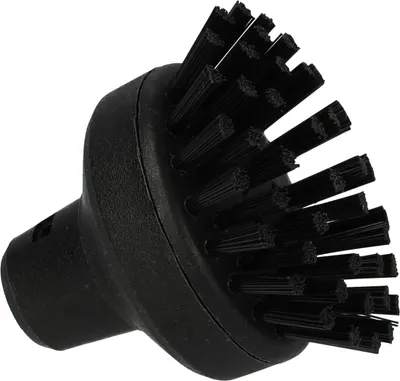 Produktbild von vhbw Rundbürste groß kompatibel mit Kärcher SC 1.035 B, SC 1.030, SC 1.025, SC 1.000, SC 1.030 B, SC 1.020, SC 1.010 Dampfreiniger - Dampfbürste