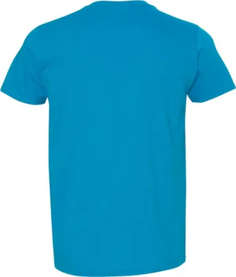 Produktbild von Gildan Soft-Style Herren T-Shirt, Kurzarm, Rundhalsausschnitt BC484 (M) (Saphir)