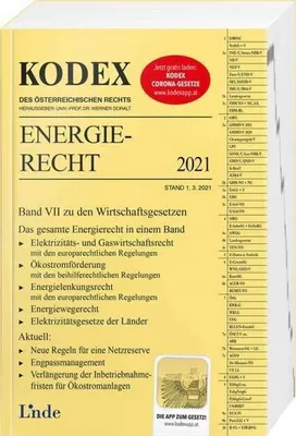 Produktbild von KODEX Energierecht 2021