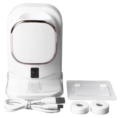 Produktbild von Automatischer Zahnpastaspender, Wandmontage, USB-betrieben, einfach zu installieren, elektrischer Squeezer für Kinder, Familienbadezimmer, Weiß