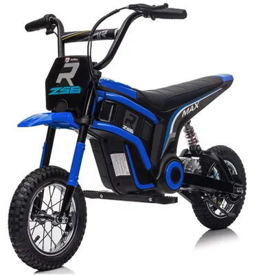 Obrázok produktu pre Detská motorka Hurricane, 24V, modrá, typ cross