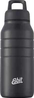 Produktbild von ESBIT MAJORIS Edelstahl Trinkflasche, 480ML, Schwarz